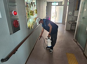 전라북도사회서비스원 지원 방역